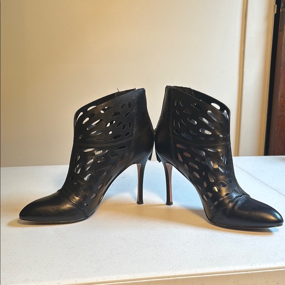 Nine West Shoes - Black Cutout Ankle Boots